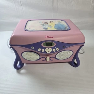 Disney Princess Schmuckkästchen Jukebox CD Player mit Spiegel - getestet und funktioniert 2005 - Bild 1 von 5