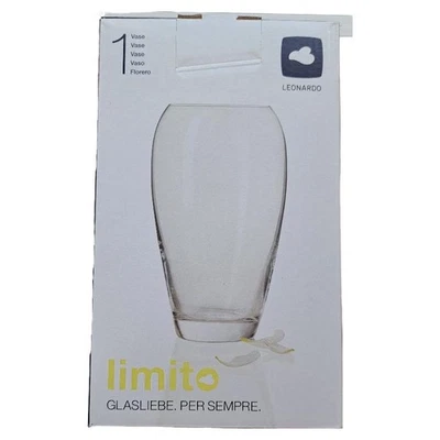 Leonardo Vase Limito 23cm Glas Blumenvase Transparent Modern - Bild 1 von 3