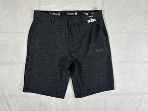 Nuevo con etiquetas Pantalones Cortos Hurley Todo el Día Híbridos 4 Vías Elastizados Caminar Pantalones Cortos Para Hombre’s 32 Gris - Imagen 1 de 6