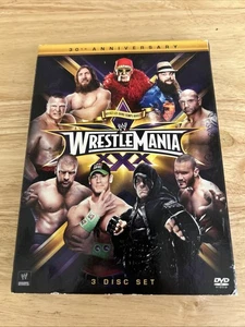 WWE WrestleMania 30 XXX DVD 2014 30th Anniversary 3-Disc Set Hulk Hogan Cena WWF - Picture 1 of 9