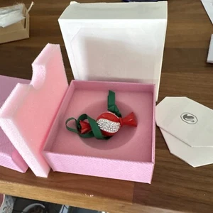 Swarovski HOLIDAY CHEERS DULCIS CRYSTAL Candy Ornament 5655439 New In Box - Foto 1 di 6