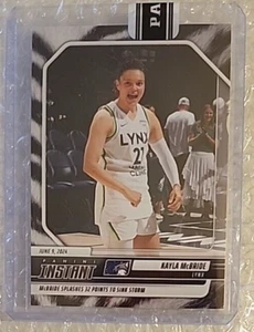 2024 PANINI INSTANT KAYLA McBRIDE #57 WHITE TIGER PR #4/5 32 PTS. TO SINK STORM - Picture 1 of 3