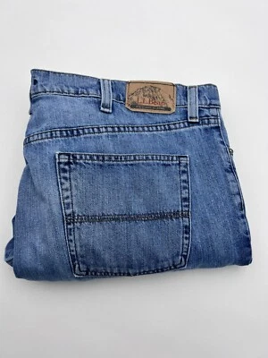 L.L. Beans Jeans Men Size W42 L34 Blue Standard Fit Denim Inseam 32.5” - Image 1 of 4