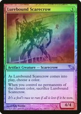 Lurebound Scarecrow FOIL Shadowmoor NM Artifact Uncommon MAGIC CARD ABUGames