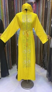 Dubai High Quality Open Abaya/Kimono/Kaftan Muslim Womens Long Maxi Dress NWT - Picture 1 of 2