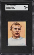 1965-66 Sicker-Verlag Tausend Tolle Tore - Bobby Moore #319 - SGC 1 soccer card