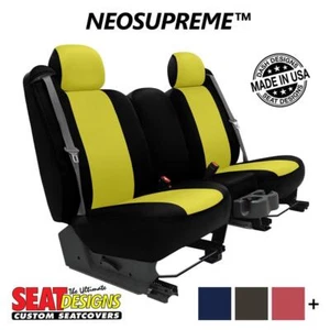 TAILORED NeoSupreme Water-Resistant Seat Decor Covers Dash Designs for Envision - Picture 1 of 29