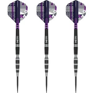 Red Dragon Steeldarts Peter Wright Snakebite Black Racer 90% Tungsten Steeltip  - Bild 1 von 15