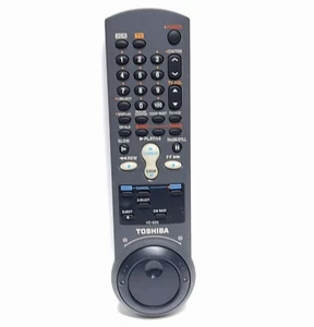 TOSHIBA VC-625 VCR Remote Control W625C, W625CF, W627, W625 Tested - Picture 1 of 5