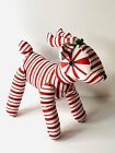Sugar Loaf Candy Cane Striped Reindeer Plush 12” Christmas Stuffed Toy NWT