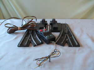 American Flyer 720A Remote Control Left & Right Switches w/Controller Tested