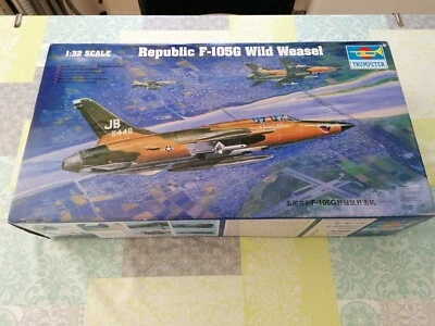 TRUMPETER REPUBLIC F105G WILD WEASEL 1/32 N° 02202 - Immagine 1 di 4