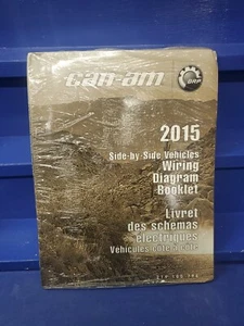 2015 Can-Am Side by Side Vehicles Wiring Diagrams Booklet OEM 219100796 BRP - Picture 1 of 4