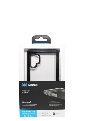 Speck Presidio V-Grip Rugged Case For Samsung Galaxy Note 10 Plus - Black - Image 1 of 2