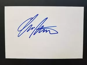 Charlie Matthau Regisseur und Sohn von Walter Matthau signierte 4x6 Karteikarte - Bild 1 von 1