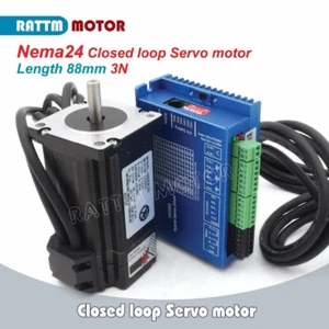 Nema24 CNC 3N.m Closed Loop Servo Motor 200Khz 2-Phase+HSS60 Driver AC24~50V【ES】 - Foto 1 di 16