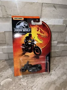 Matchbox Jurassic World '15 TRIUMPH SCRAMBLER - Imagen 1 de 4
