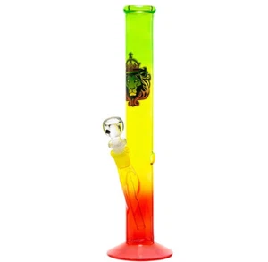Glass Bong SmoKing Rasta 35cm Water Pipe Hookah - Picture 1 of 3