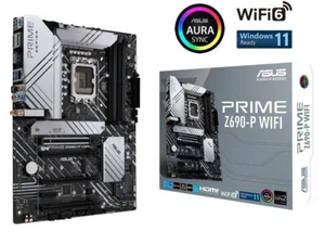 (Factory Refurbished) ASUS Prime Z690-P WiFi LGA 1700 Intel ATX motherboard - Picture 1 of 5