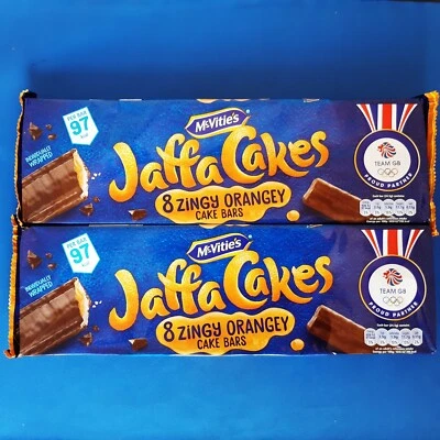 McVities Jaffa Cakes Cake Bars x 16  NEW SHIPS WORLDWIDE - Image 1 of 3