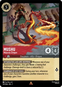 Lorcana Mushu - Majestic Dragon - Archazia’s Island # 137 - Picture 1 of 1