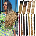 Loose Wave Crochet Braids French Curly Hair Extensions Twist Natural As Human
