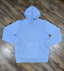 FootJoy FJ Golf Sweater Hoodie Herren L hellblau Wollmischung Strickshirt Pulli - Bild 1 von 10