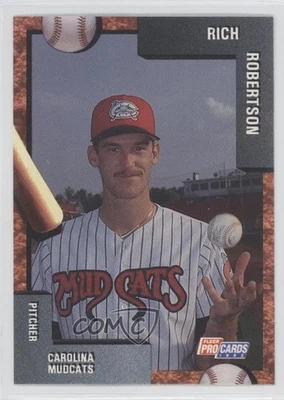 1992 Fleer ProCards Minor League Rich Robertson #1178 - Image 1 of 2