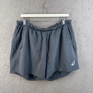 Asics Laufshorts Herren Gr. XL grau reflektierend leicht Gym Workout - Bild 1 von 7