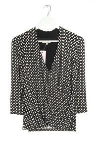 HOBBS Camicetta aderente Donna Camicetta a blusa Taglia IT 42 bianco-nero - Foto 1 di 5