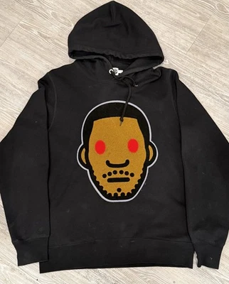 Sudadera con capucha negra Bape X Kid Cudi - talla grande Foto 1 de 4