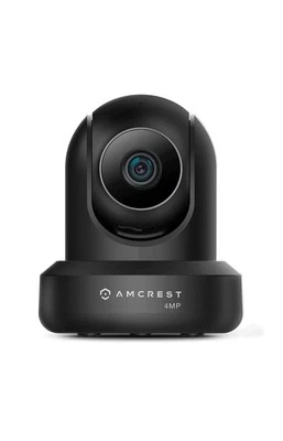 Amcrest 4MP ProHD Indoor WiFi Security IP Camera Pan/Tilt Two-Way Audio Warranty - Image 1 of 4