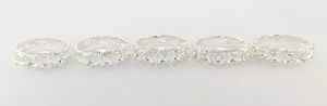 3.5 mm Round Rope Band Mother's Ring Sterling Silver Ring Setting - Picture 1 of 3