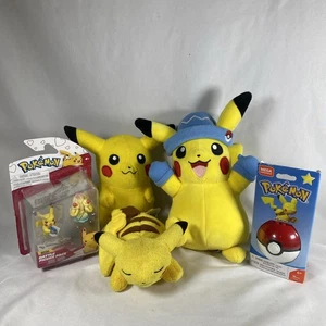 Lot Of 5 Pokemon Pikachu Plush Soft Stuffed Toys & Figures Mixed Bundle - Picture 1 of 10