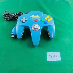 Nintendo 64 Pikachu Edition Controller Blue Yellow N64 Rare Japan - Picture 1 of 6