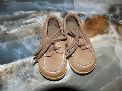 Zapatos SPERRY TOP-SIDER Marrón Oscuro Intrepid Talla 4M Niño Pequeño Foto 1 de 4
