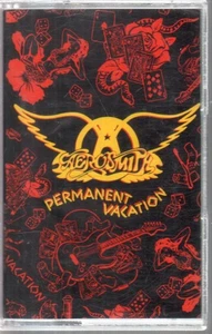 Aerosmith Permanent Vacation cassette Germany Geffen 1987 cassette WX126C - Picture 1 of 2