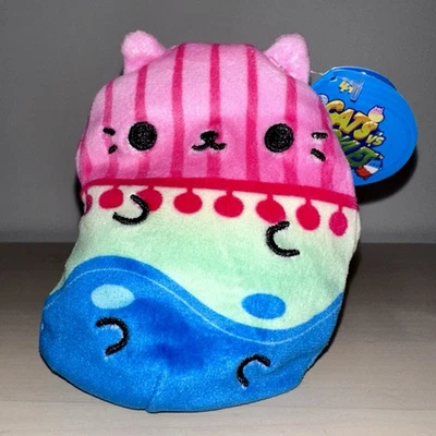 CATS VS PICKLES Lamp Shade #259 Pink Green Blue Bean Bag Plush BNWT - image 1 of 3