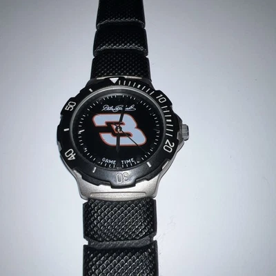 Reloj de colección raro Dale Earnhardt NASCAR Game Time - necesita batería - como está Foto 1 de 4