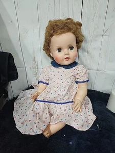 American Character Plastic and Rubber Doll With Sleep Eyes 20" - Picture 1 of 8