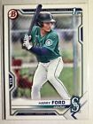 2021 Bowman Draft Paper 1St Harry Ford Bd 1 Seattle Mariners Prospect D