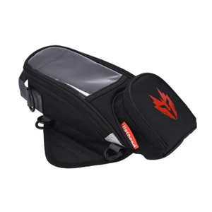 Waterproof Motorcycle Tank Bag Strap Mount Ride Sports Universal Oil Fuel Phone - Foto 1 di 10