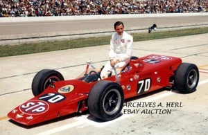 Lotus Indy car Graham Hill Indianapolis 500 American race photo photograph - Picture 1 of 1