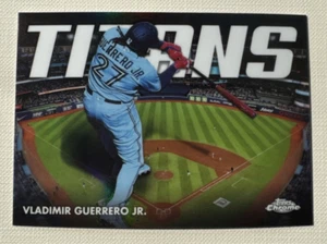⭐🦄 Serie Actualización Topps Chrome 2023 - Titanes Vladimir Guerrero Jr. #CT-16 - Imagen 1 de 2