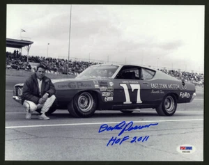 David Pearson SIGNED 8x10 + HOF 2011 NASCAR LEGEND PSA/DNA AUTOGRAPHED PHOTO - Picture 1 of 1