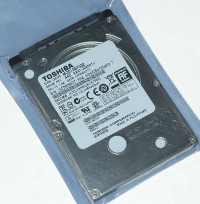 Toshiba 320GB MQ01ABF032 5400RPM SATAII 2.5" Laptop HDD Hard Disk Drive 7mm - Image 1 of 4