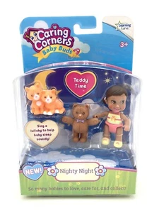 Nighty Night Girl Baby Buds Lernkurve Pflegeecken Puppe Figur Set NEU - Bild 1 von 7
