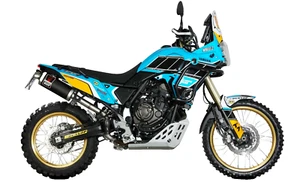 TERMINALE DI SCARICO MIVV DAKAR NERO OMOLOG EURO4 EURO5 YAMAHA TENERE' 700 19-24 - Foto 1 di 2