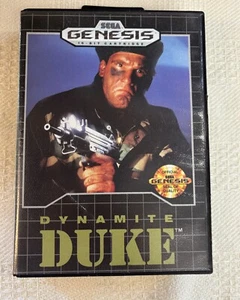Dynamite Duke (Sega Genesis, 1990) funzionante, cartuccia gioco e scatola  - Foto 1 di 8