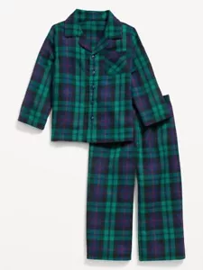 NWT BOYS OLD NAVY PAJAMAS PJS SIZE 5T 2 PC SET HOLIDAY CHRISTMAS WINTER PLAID - Picture 1 of 1